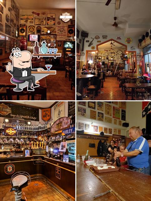 Dai un'occhiata agli interni di Blues Bikers Motorcycle Pub