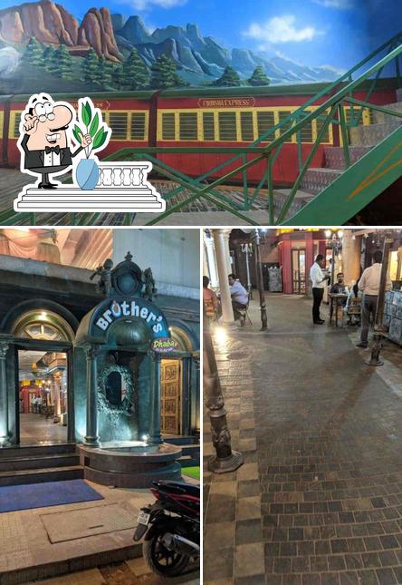 The exterior of Brother's Fast Food Hyderabadi Dum Biryani