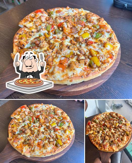 Get pizza at Chatbox Cafe & Bistro