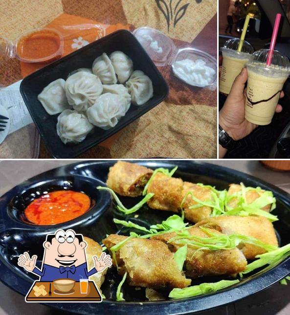 The restaurant's food and beverage
