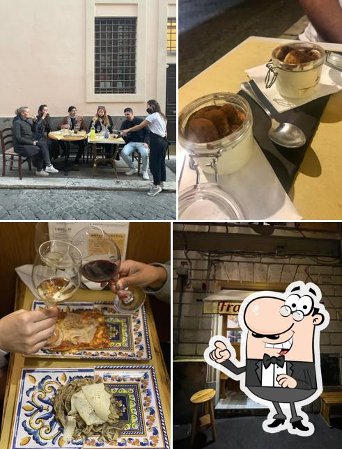 Gli interni di Fraschetteria Roma