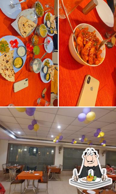 The restaurant's food and interior