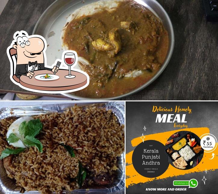 Food at Mallu Singh Cook House