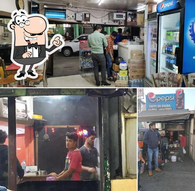 The interior of Pappi Da Dhaba
