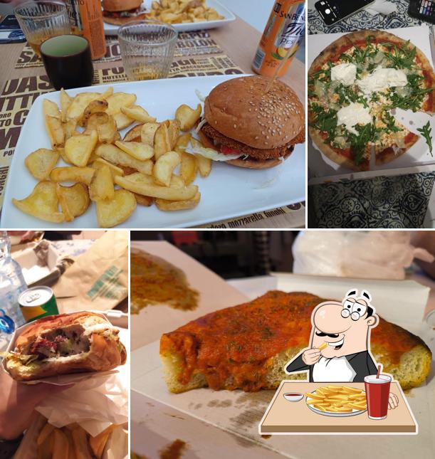 Patatine fritte al Pizzburger