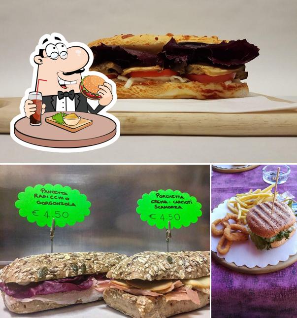 Prova un hamburger a Pizzeria Alla Torre