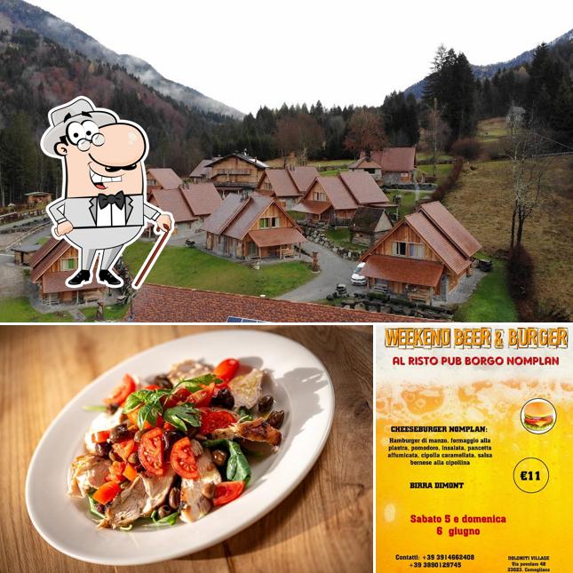 Guarda gli esterni di Ristorante Borgo Nomplan