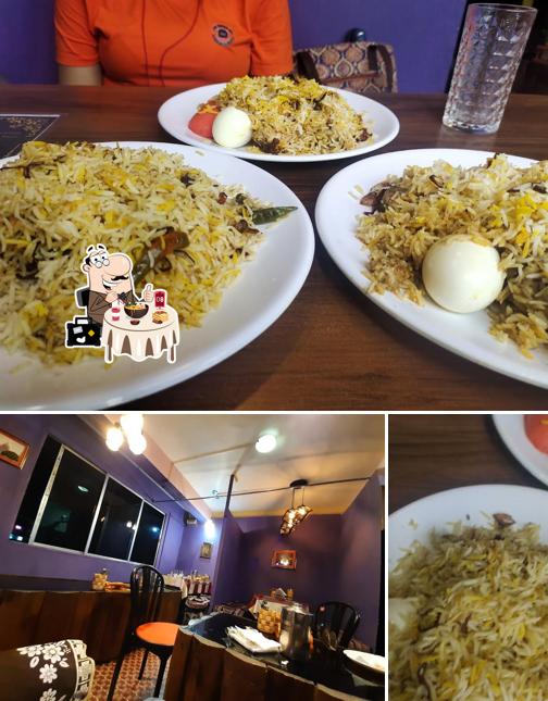 Sangam Biryani is distinguished by food and interior