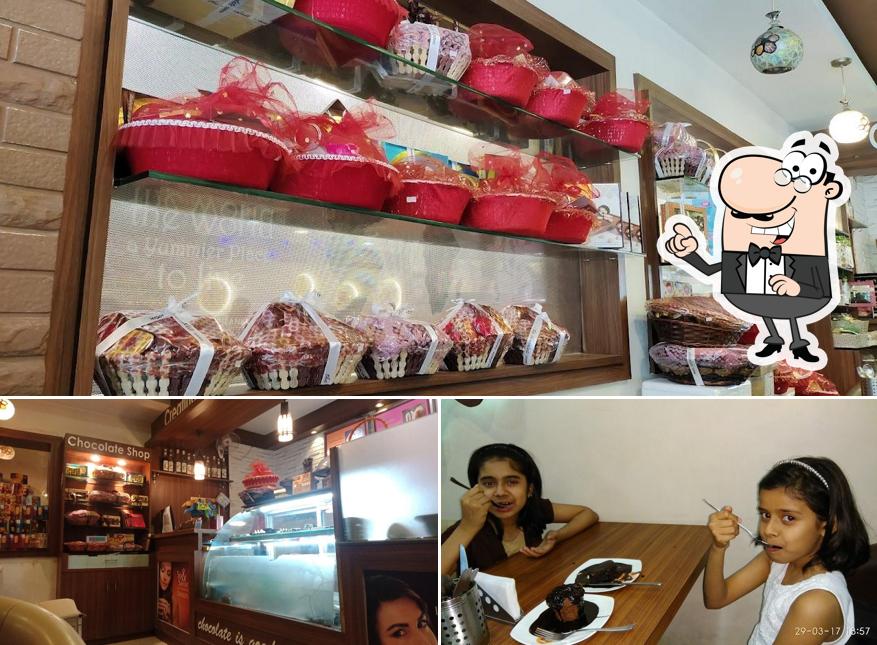 The interior of The Chocolate Room Best Chocolate Dessert in Ranchi Best Coffee in Ranchi