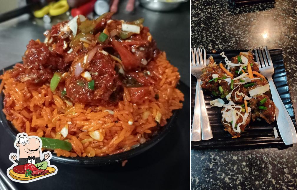Try out meat meals at The Rajput Cafe'