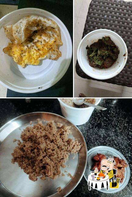 The restaurant's food and beverage