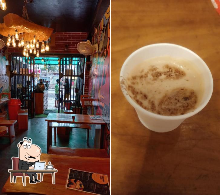 The interior of CHASKA CHAI BAR