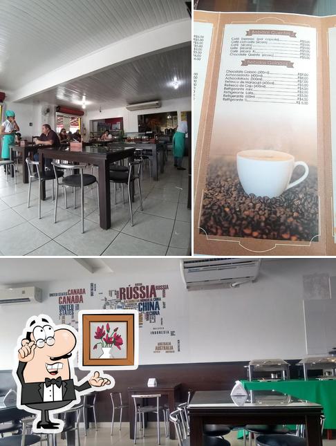 A foto a Café & Soparia Delícia’s interior e bebida
