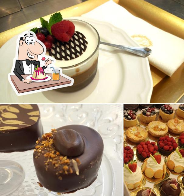 Farage offre un'ampia selezione di dessert