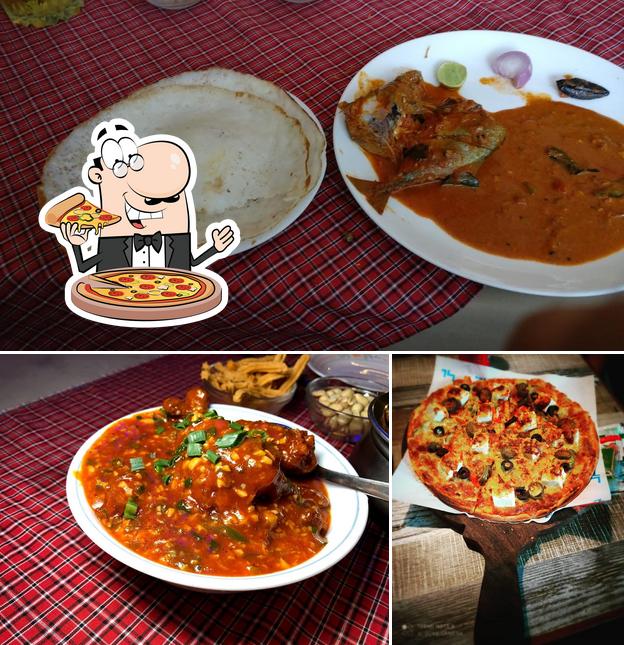 Try out pizza at Foodland Restaurant
