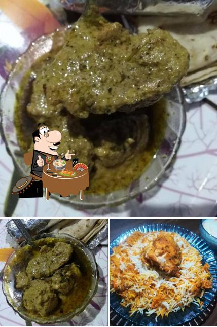Food at National Hyderabadi Dum Biryani