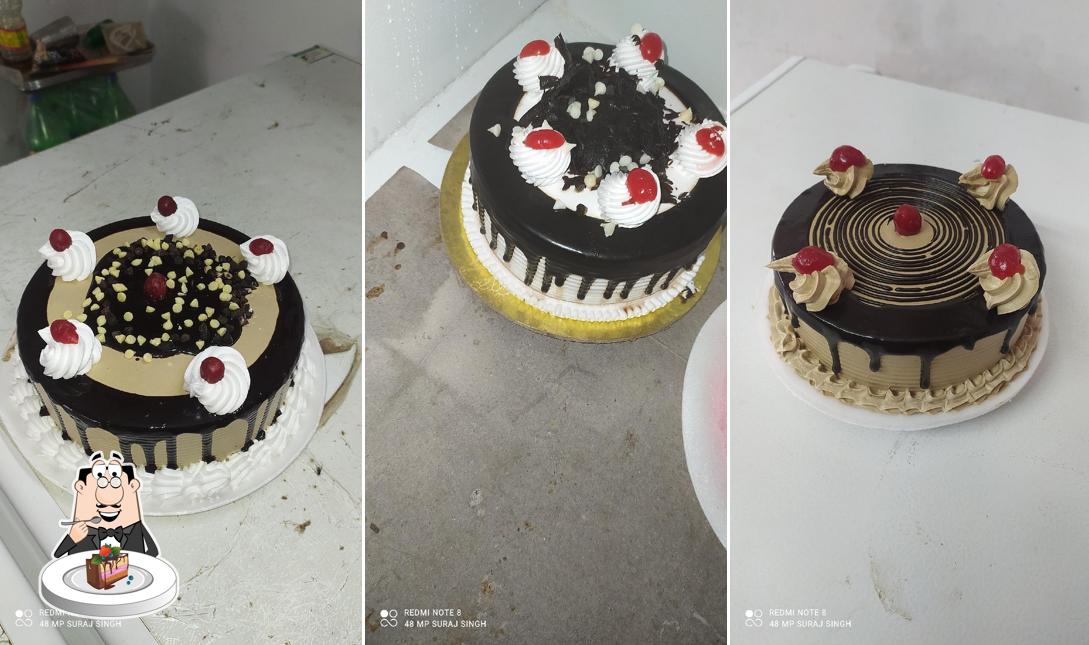Chocolate cake at New Fancy Cake Shop