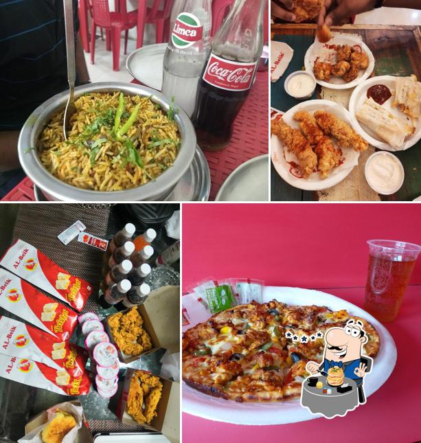 Food at Al-Beik Ra di ss on Ho tel Bhopal