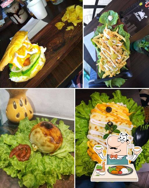 Food at Chuck Bungalow