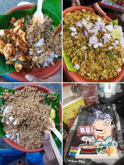 Fried rice at Egg corner