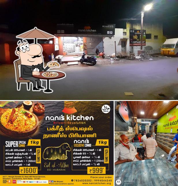 The exterior of Nani's Kitchen