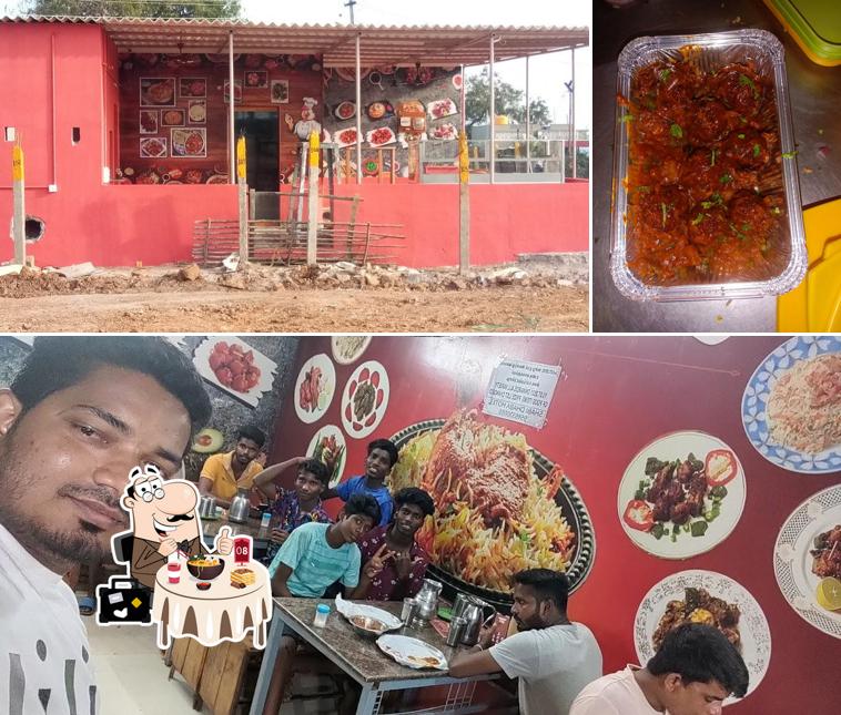 The restaurant's food and exterior