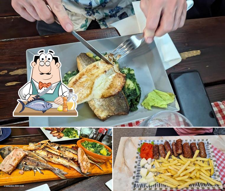 Salmone grigliato al Tavern Kod Veska