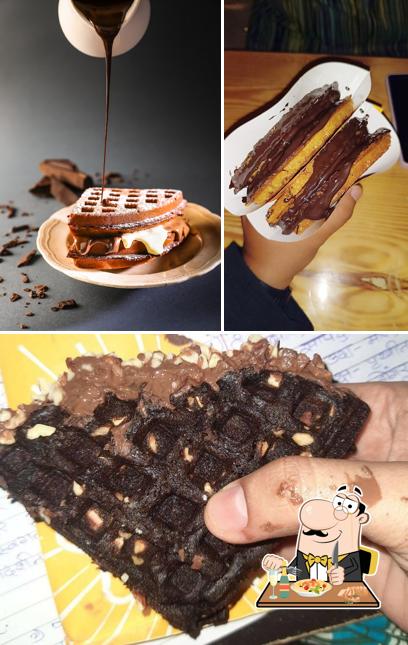 Food at The Belgian Waffle Co