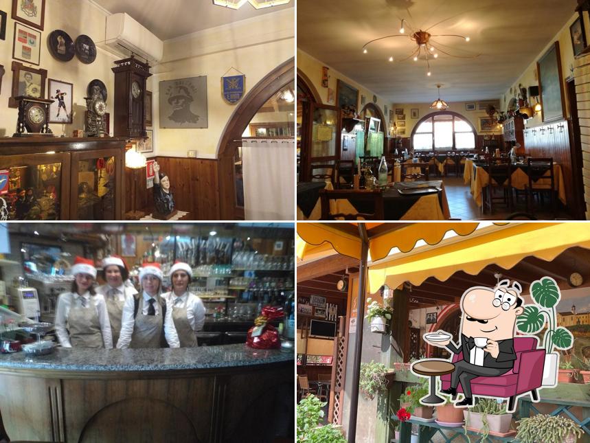 Gli interni di Trattoria Dai Zemei Snc Di Giacomello Francesco E C