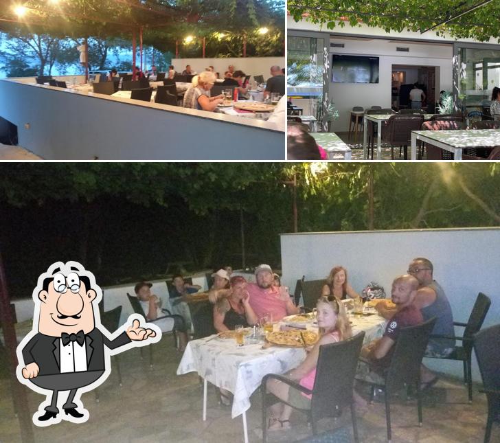 Gli interni di Bistro VAL