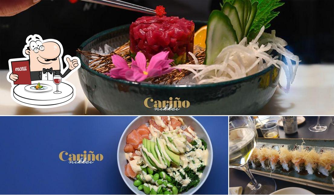 La foto della cibo e alcol di Cariño Nikkei