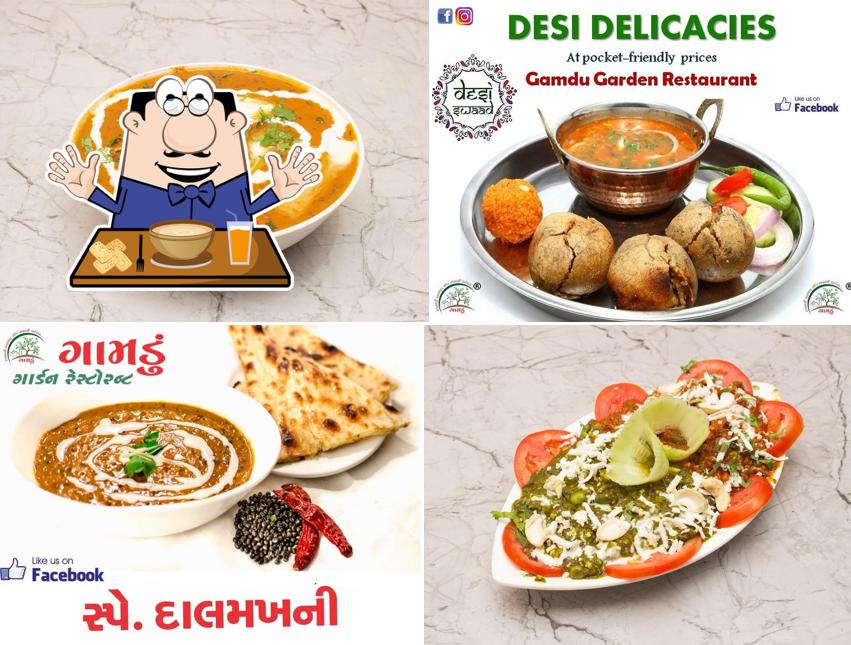 Food at Gamdu Garden Restaurant