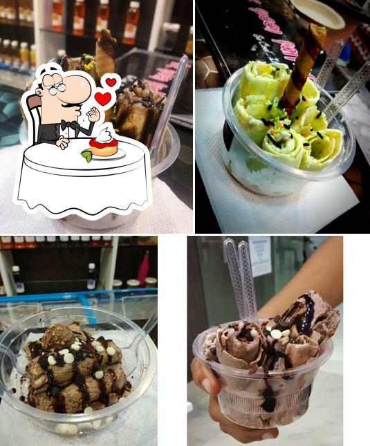 Order one of the sweet dishes