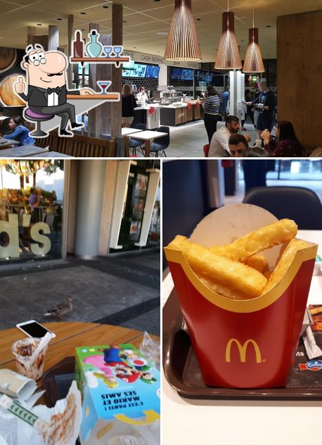 Gli interni di McDonald’s