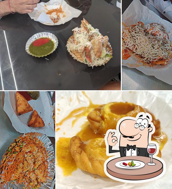 Food at Rajubhai Na Gughara