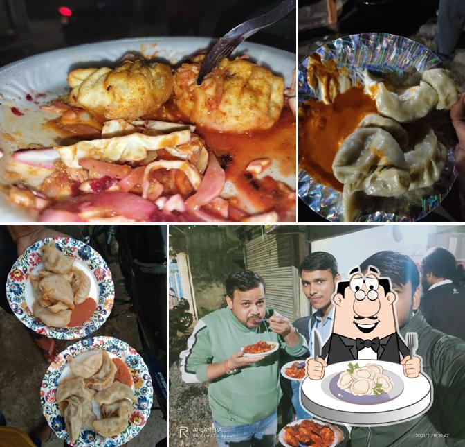 Dumplings at Ajay Malhotra Fast Food