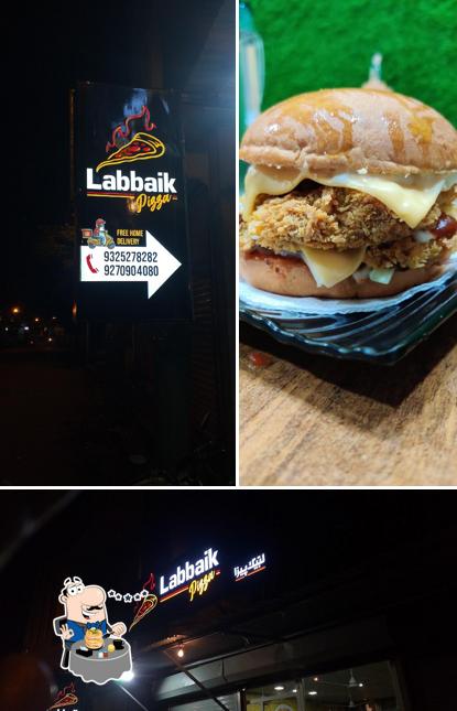 Food at Al.Labbaik Pizza