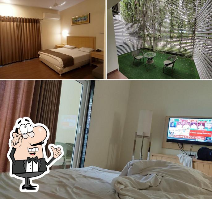 The interior of Babu & Babu Convention and Rooms