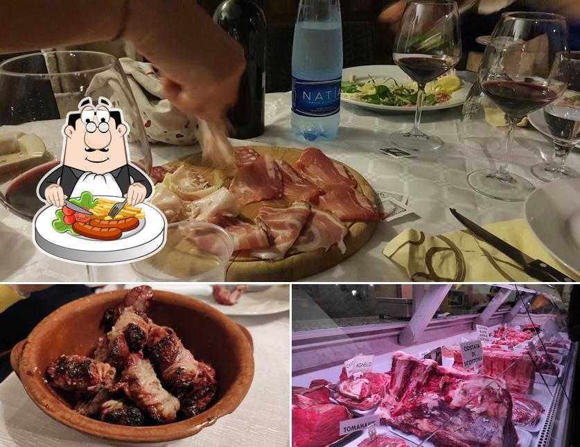 Platti al Braceria Granaldi