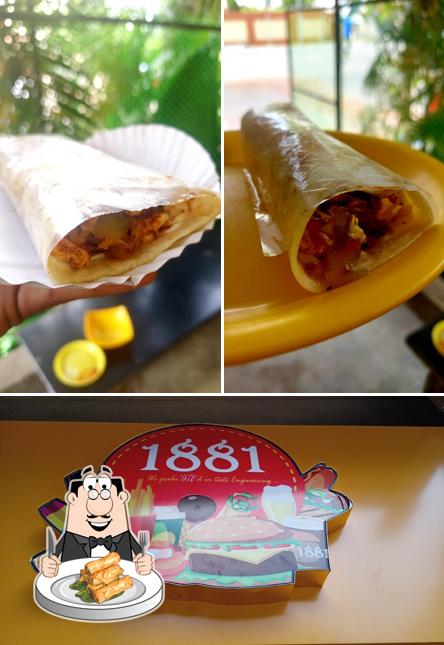 Spring rolls at Cafe 1881