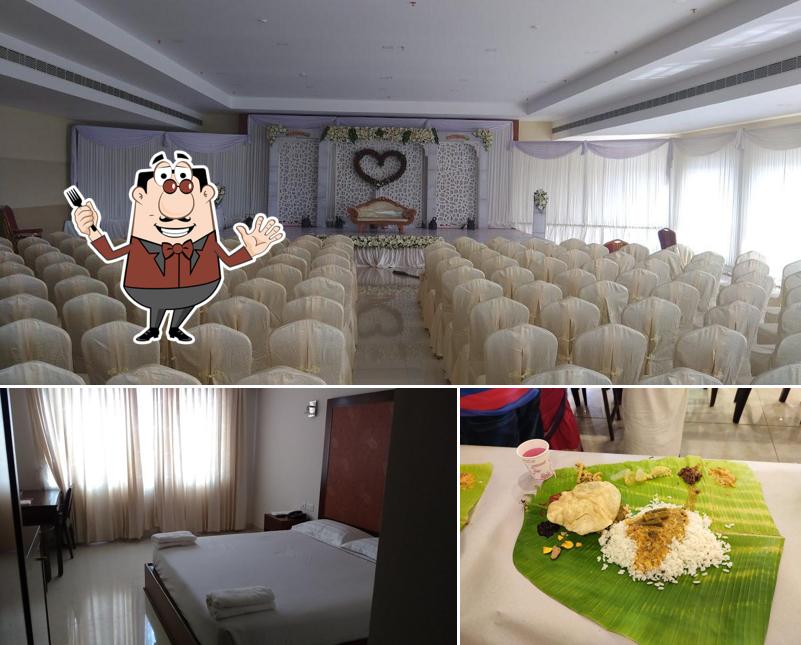 Meals at Hotel Gayathri Grand