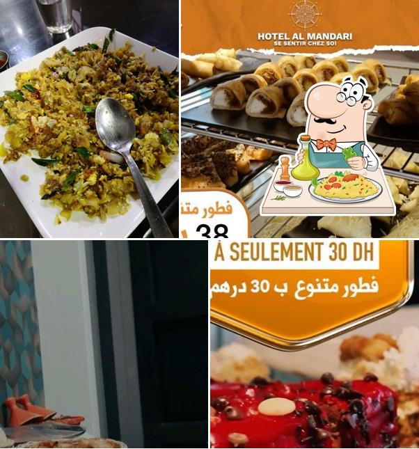 Food at Hotel Mannadiyar