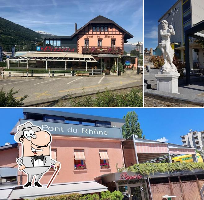 Gli esterni di Pizzeria Pont du Rhône