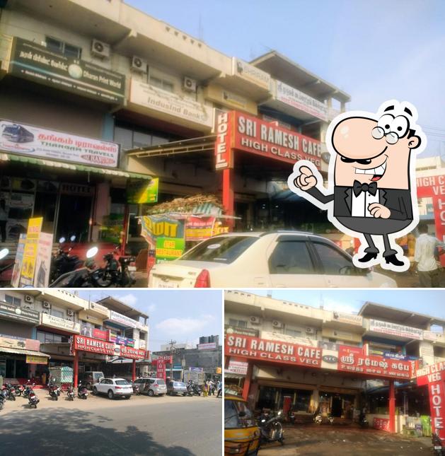 The exterior of RAMESH CAFE