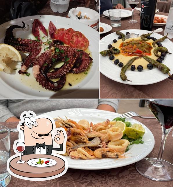 Cibo al Ristorante da Gigione
