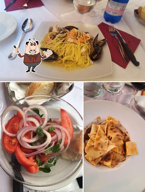 Cibo al Trattoria Toscana Pisa