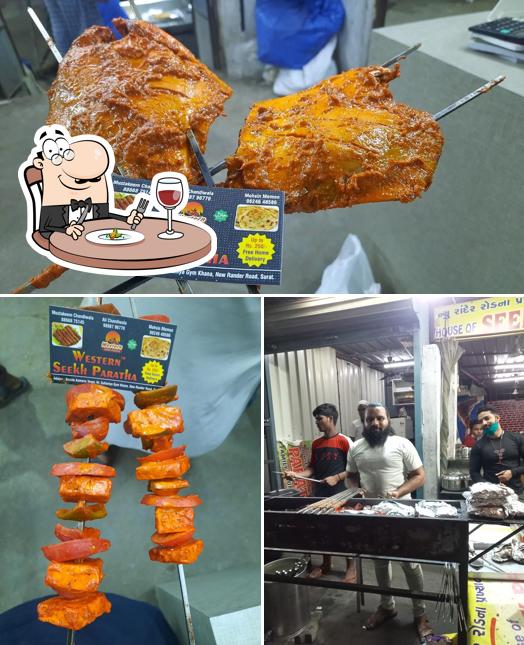 Food at WESTERN SEEKH PARATHA