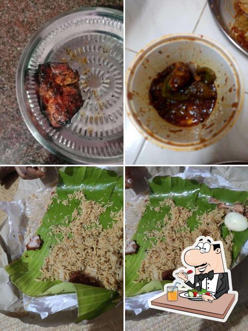 Meals at Salem RR Biriyani Unavagam