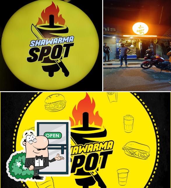 The exterior of Shawarma Spot