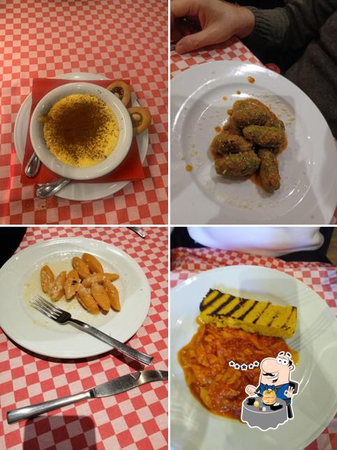 Creme brulee al Trattoria Mezzeria